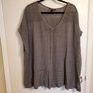 Lane Bryant grey sweater